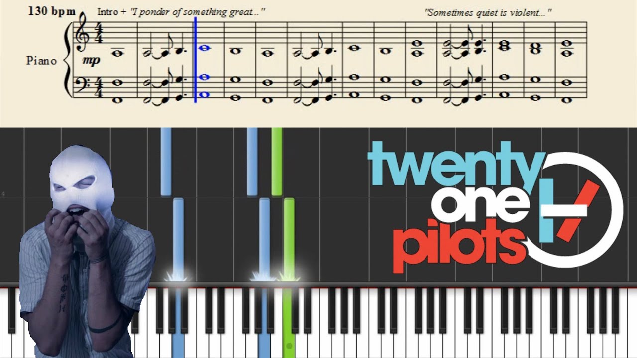 twenty one pilots: Car Radio (Easy Piano Tutorial) + Sheets