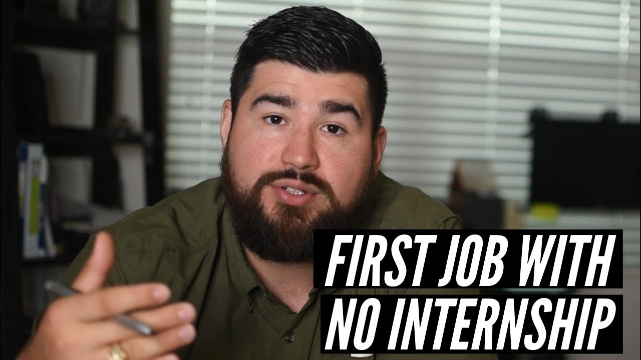 how to land your first engineering job with no internship experience