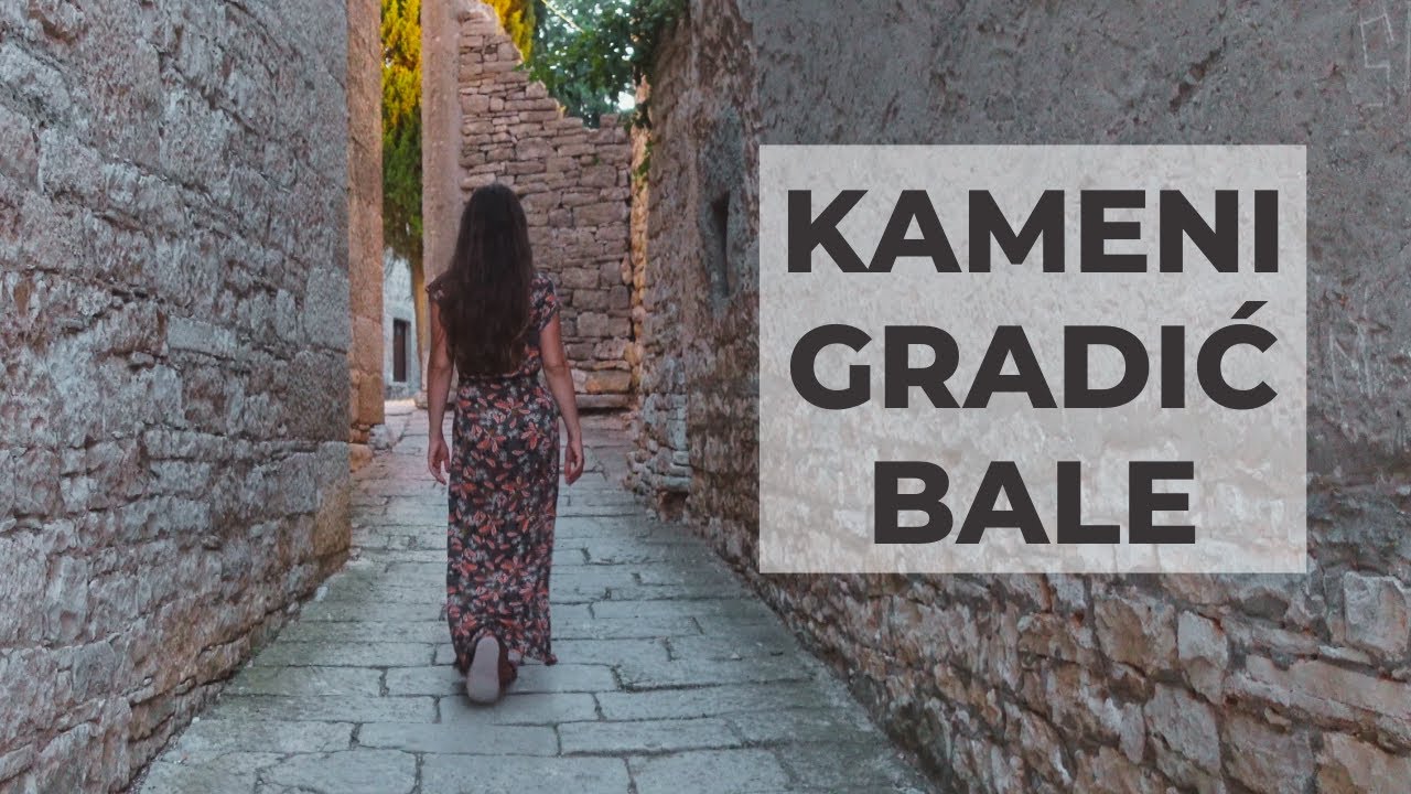 Povijesni Kameni Gradić Bale U Istri