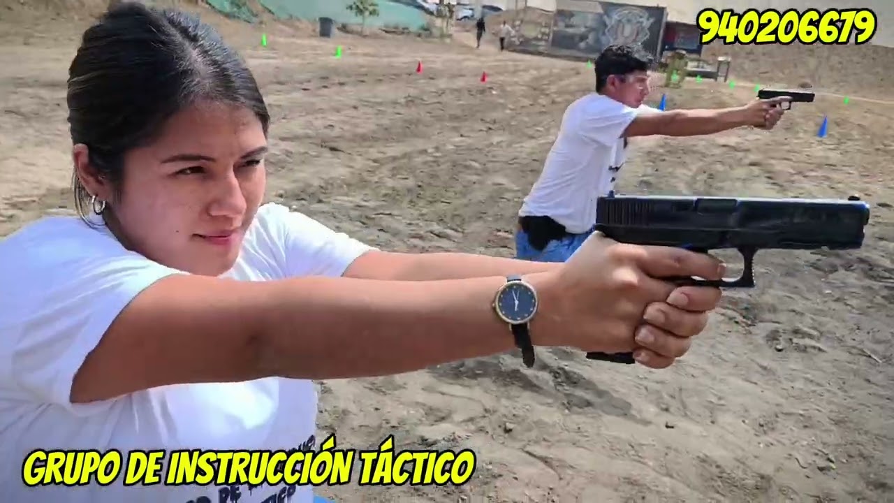 TALLER DE TIRO CON PISTOLA
