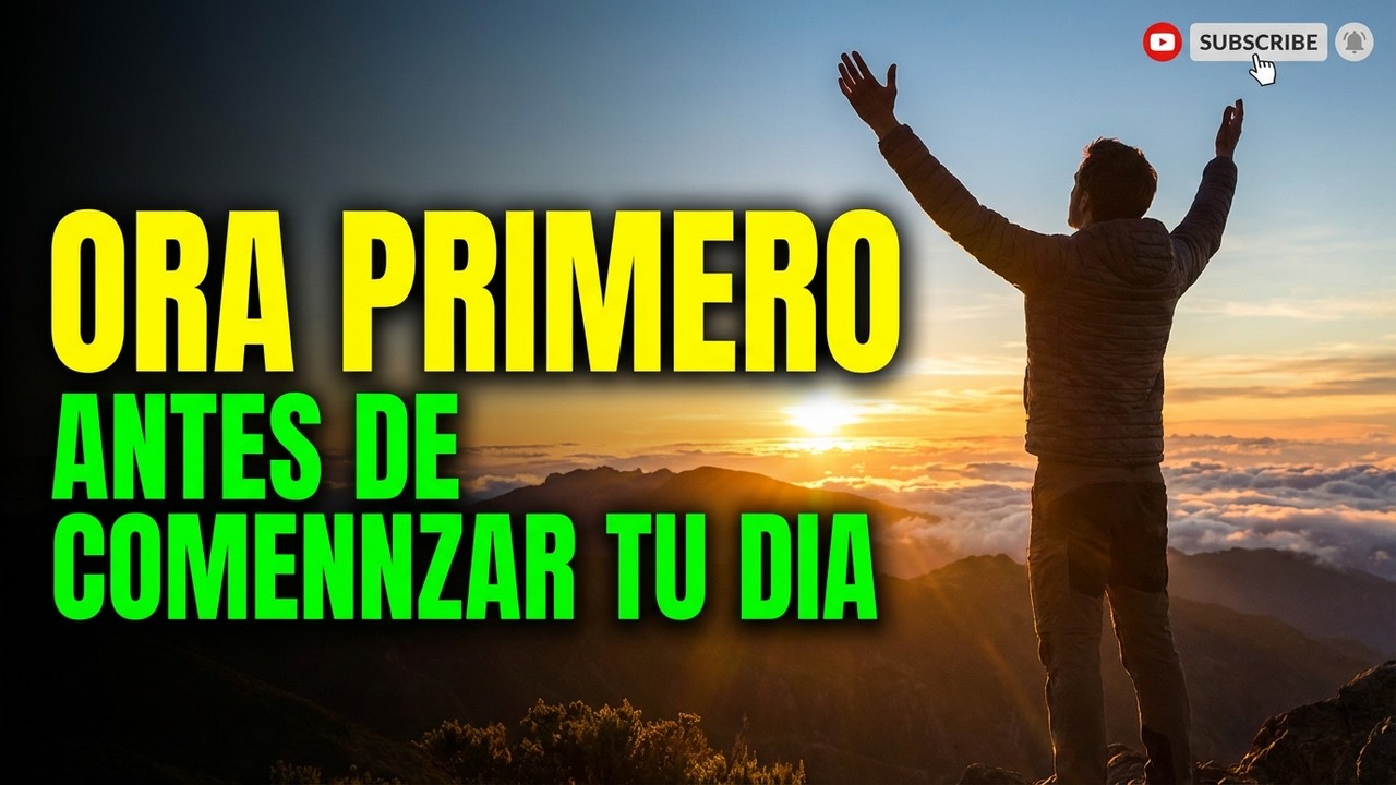 GRACIAS POR ESTE NUEVO DÍA 🙏 | Oración de Gratitud para la Mañana