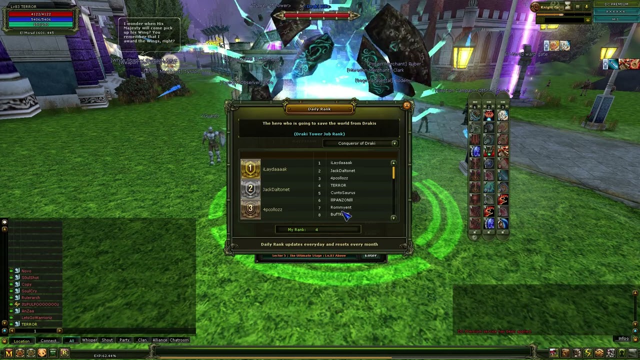 Draki tower Multiclient Koxp Hellsgarem 2022 April