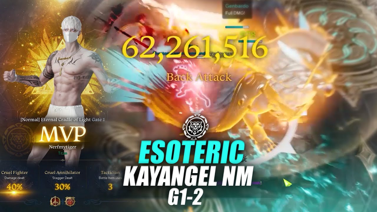 1540 5 Spender Esoteric STRIKER Kayangel NM G1-2 | Lost Ark: PvE 로스트아크