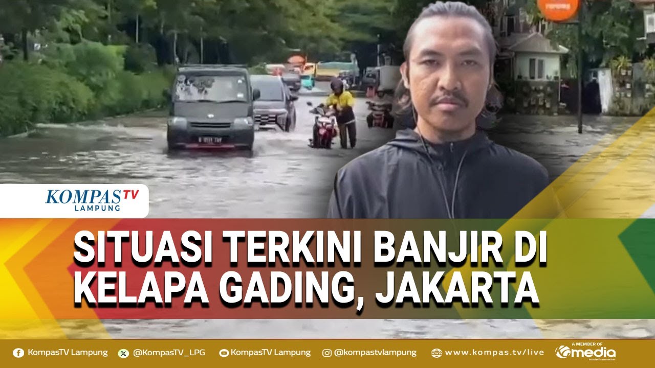 Kawasan Kelapa Gading Jakarta Dilandar Banjir, Warga Masih Bertahan di Rumah
