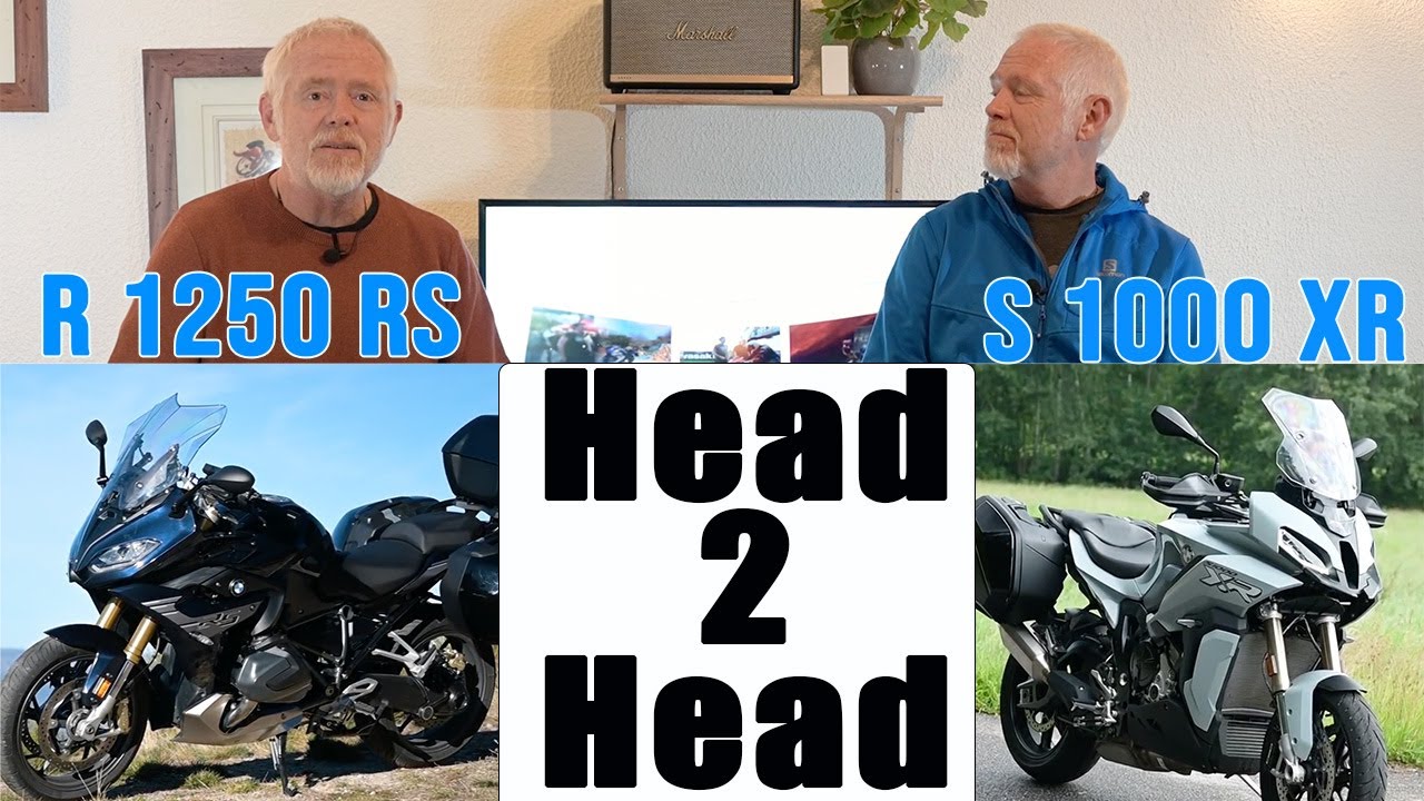 BMW S 1000 XR vs BMW R 1250 RS: we argue about which German sport-tourer is best.