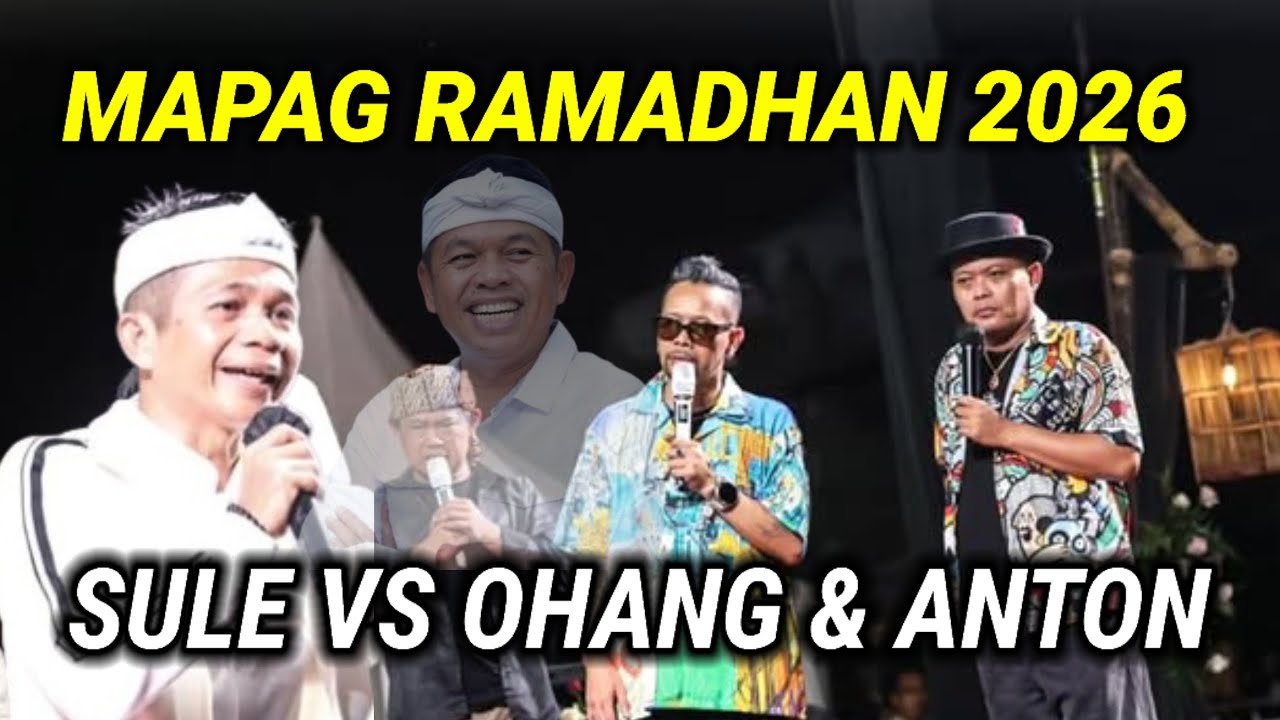 MANTAPPP ‼️ KANG SULE VS OHANG DAN ANTON ABOK HIBUR WARGA PURWAKARTA DI LAPANGAN SAHATE || Part 2