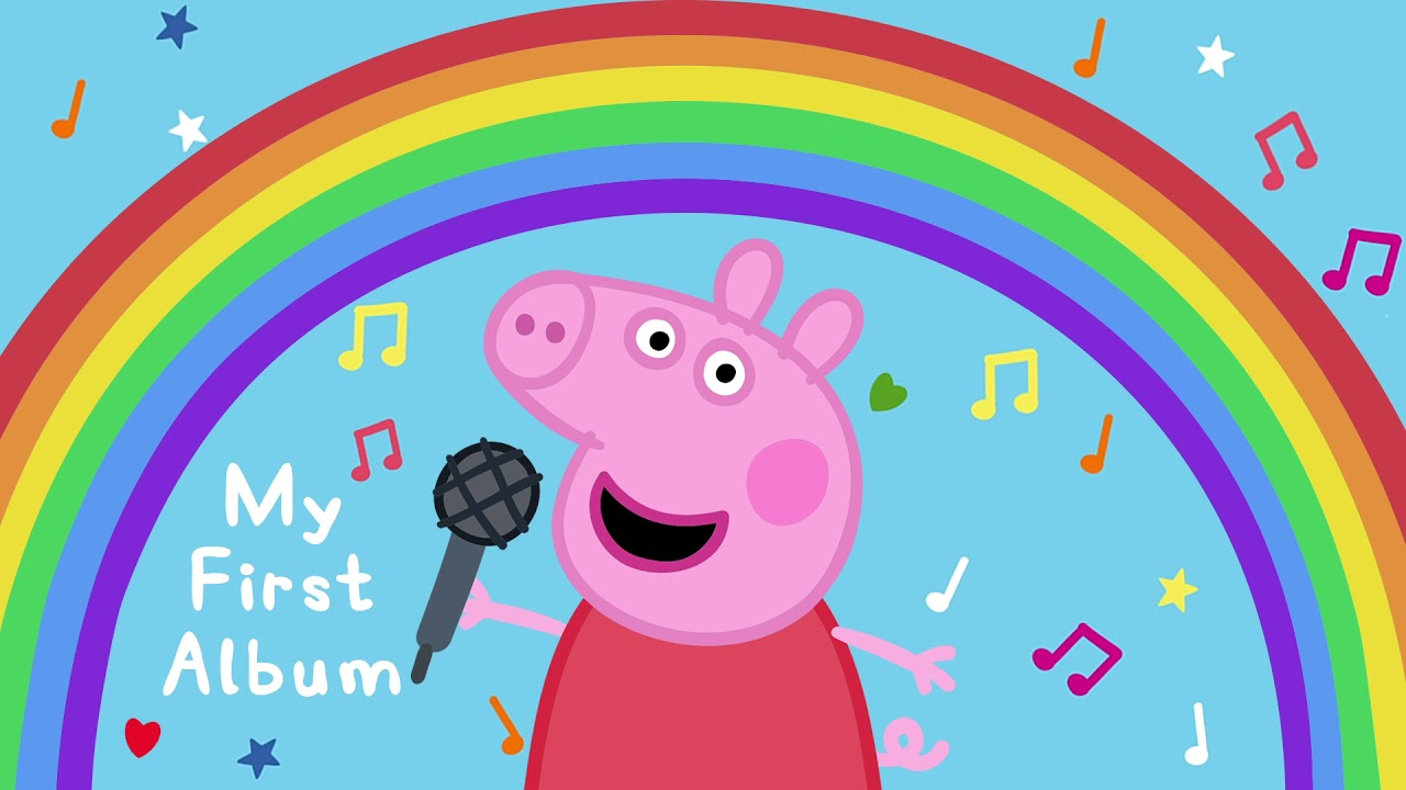 Peppa Pig Songs 🎵 Rainbow, Rainbow 🔴  Peppa Pig My First Album | English Kids Songs | Baby Songs