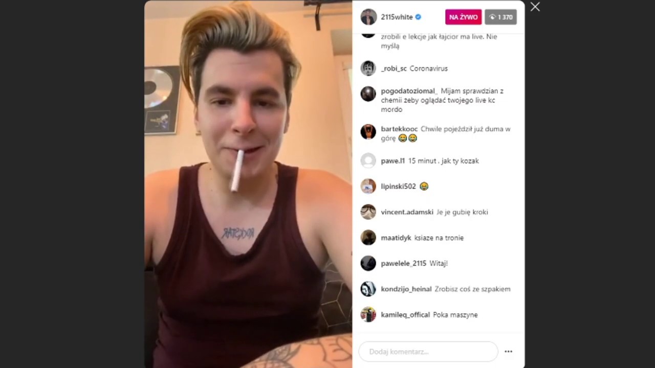 WHITE 2115 ROBI FORMĘ NA LATO \SHOT Z LIVE/