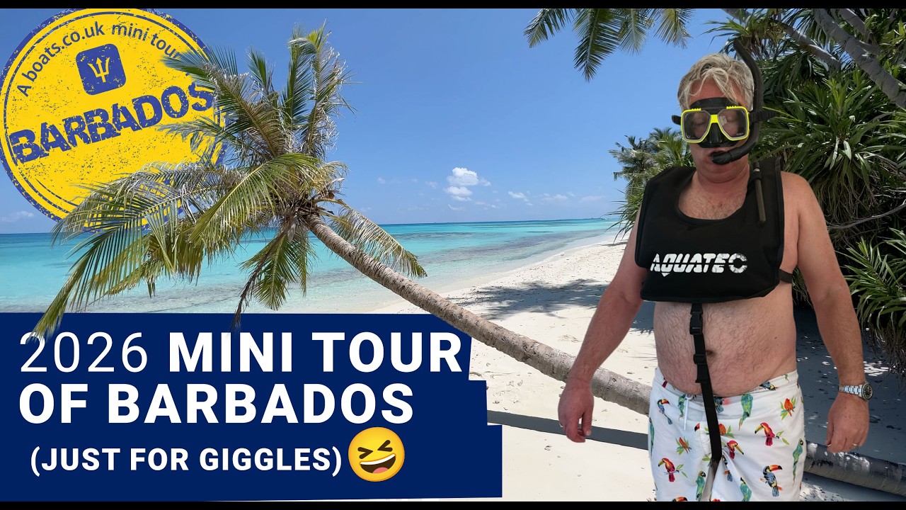 2026 Mini Tour of Barbados &ndash; Catamaran Trip & The Most Fascinating Boatyard 🇧🇧🌴🛥️🌊🍹