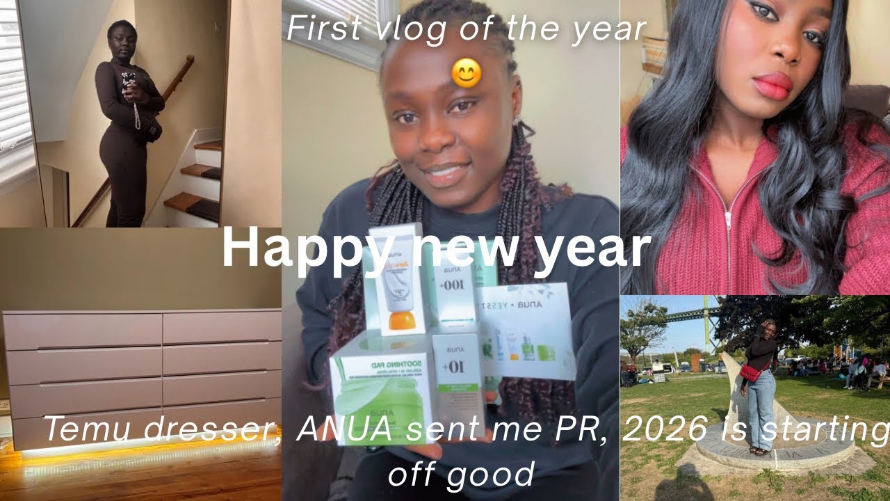 ​I Got a Dresser from @temu 😳unboxing& Assembly | Closet Reset + First 2026 PR Unboxing 💖Beauty tip.
