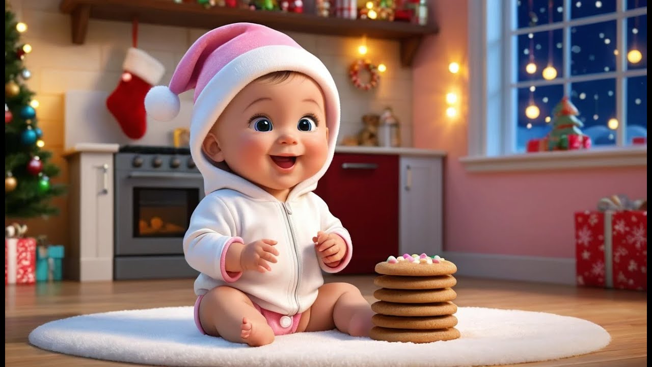 Christmas Cookies for Santa | Fun Learning & Action Song for Toddlers