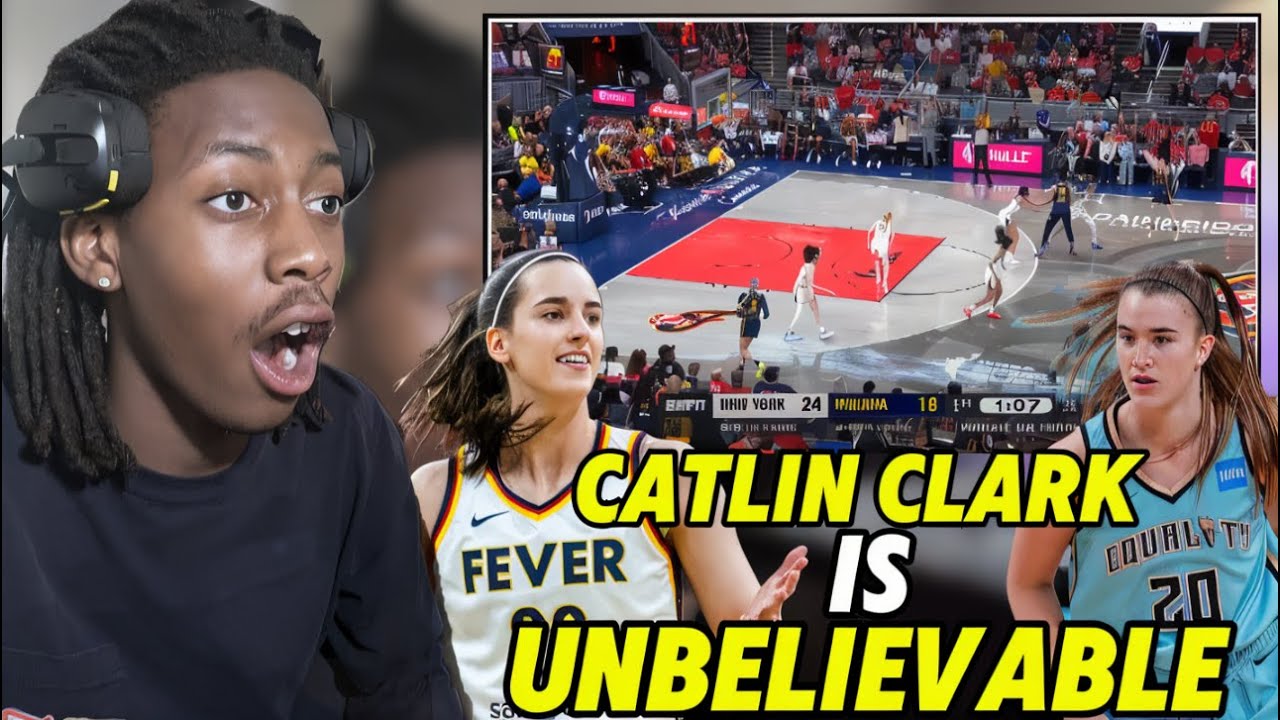 CATLIN CLARK IS UNSTOPPABLE ?!!? | New York Liberty vs. Indiana Fever Reaction