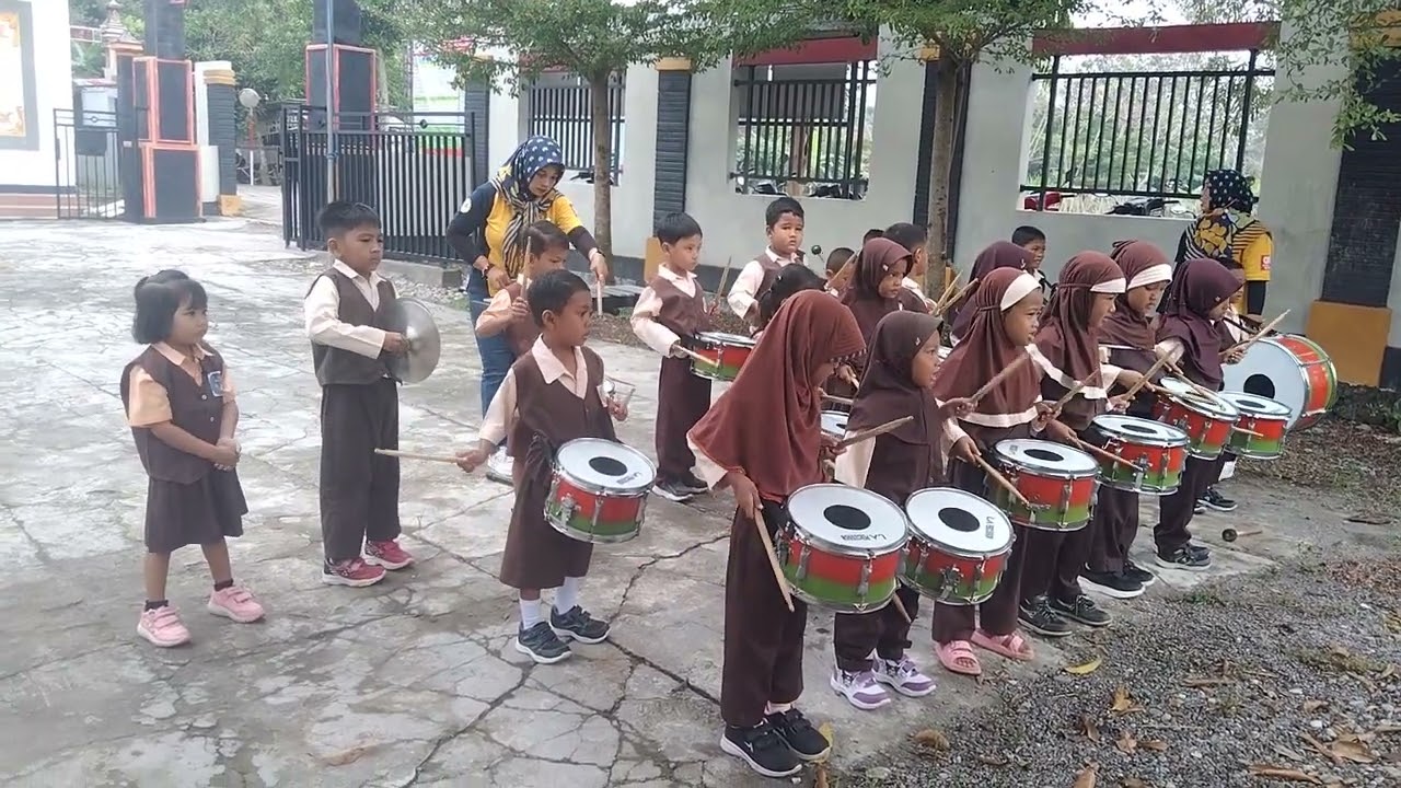 Drum Band TK Pertiwi Gunung Gajah 1 Tahun Ajaran 2024/2025
