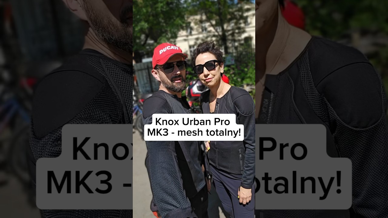 Knox Urban Pro MK3 - kurtka meshowa na lato! #motocykle
