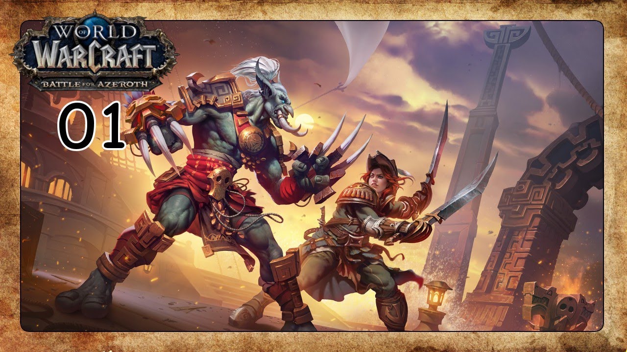 First Level | WOW BATTLE FOR AZEROTH Gameplay Walkthrough #1 | Druid Leveling (No Commentary)