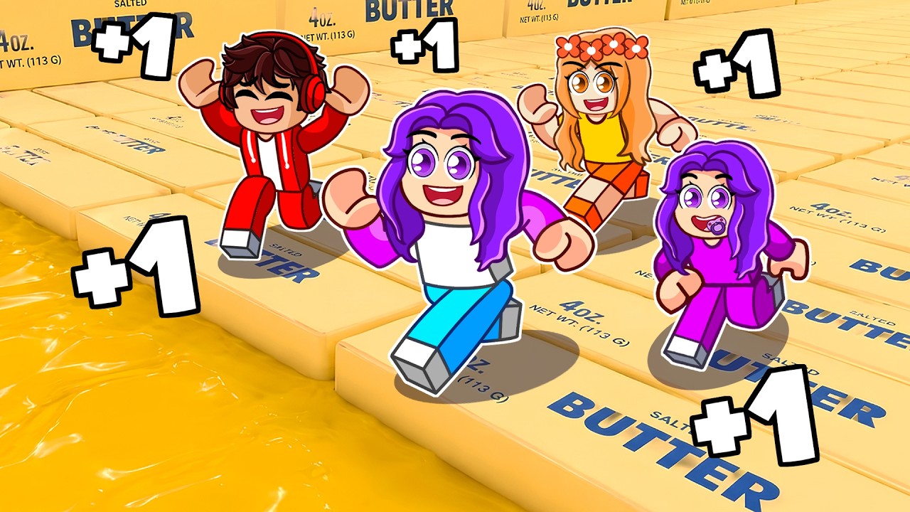 Roblox +1 Hız BUTTER Ka&ccedil;ışı...