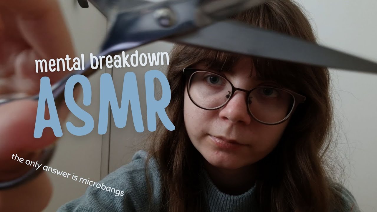 impulsively cutting your bangs ASMR (the situation is serious) (soft-spoken roleplay)