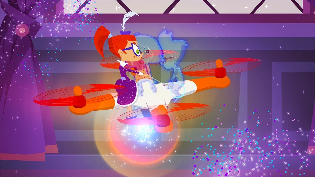 MISS MOON 🌙 The Ghosts Of The Baronness ✨ Kids Cartoons | PWR CLUB in English