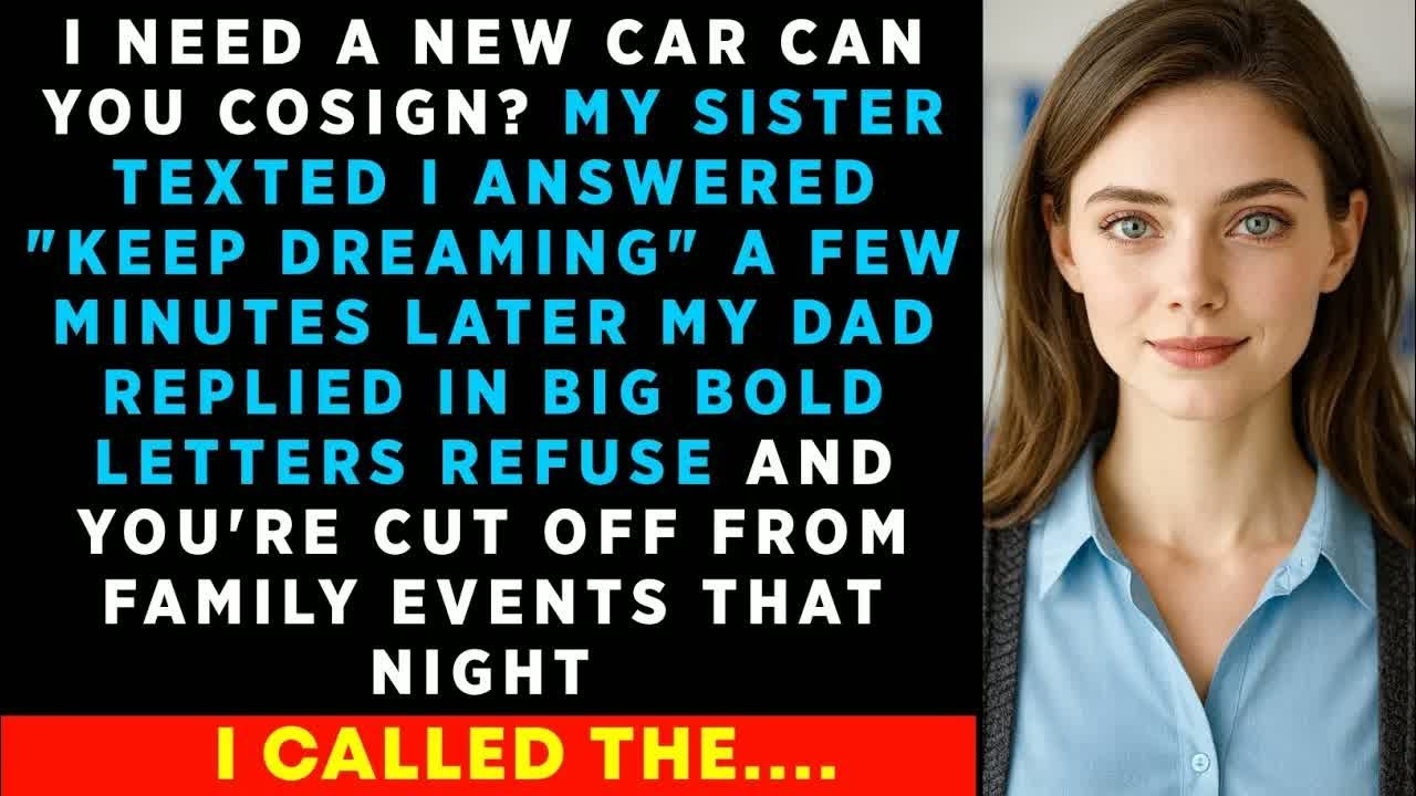 I Need A New Car Can You Cosign？ My BROTHER Texted I Answered ＂Keep Dreaming＂ Few Minutes Later