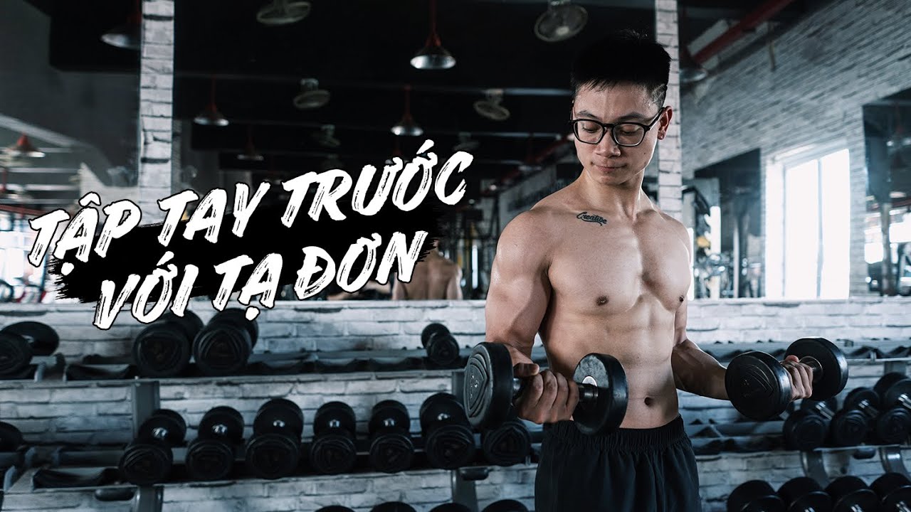 Tập TAY TRƯỚC toàn diện hơn với TẠ ĐƠN | Dumbbell Biceps Workout | SHINPHAMM