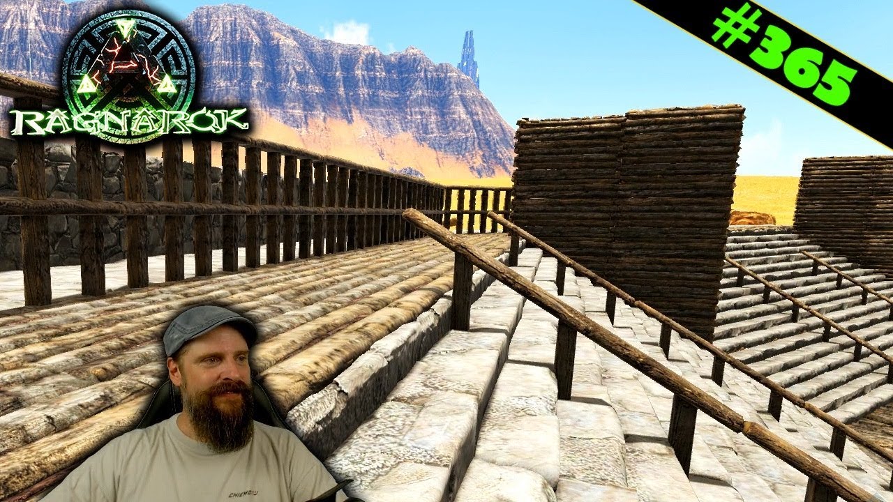 ARK Ragnarok deutsch | 365 | Grundbau steht, die Umzugswoche kann kommen | german gameplay