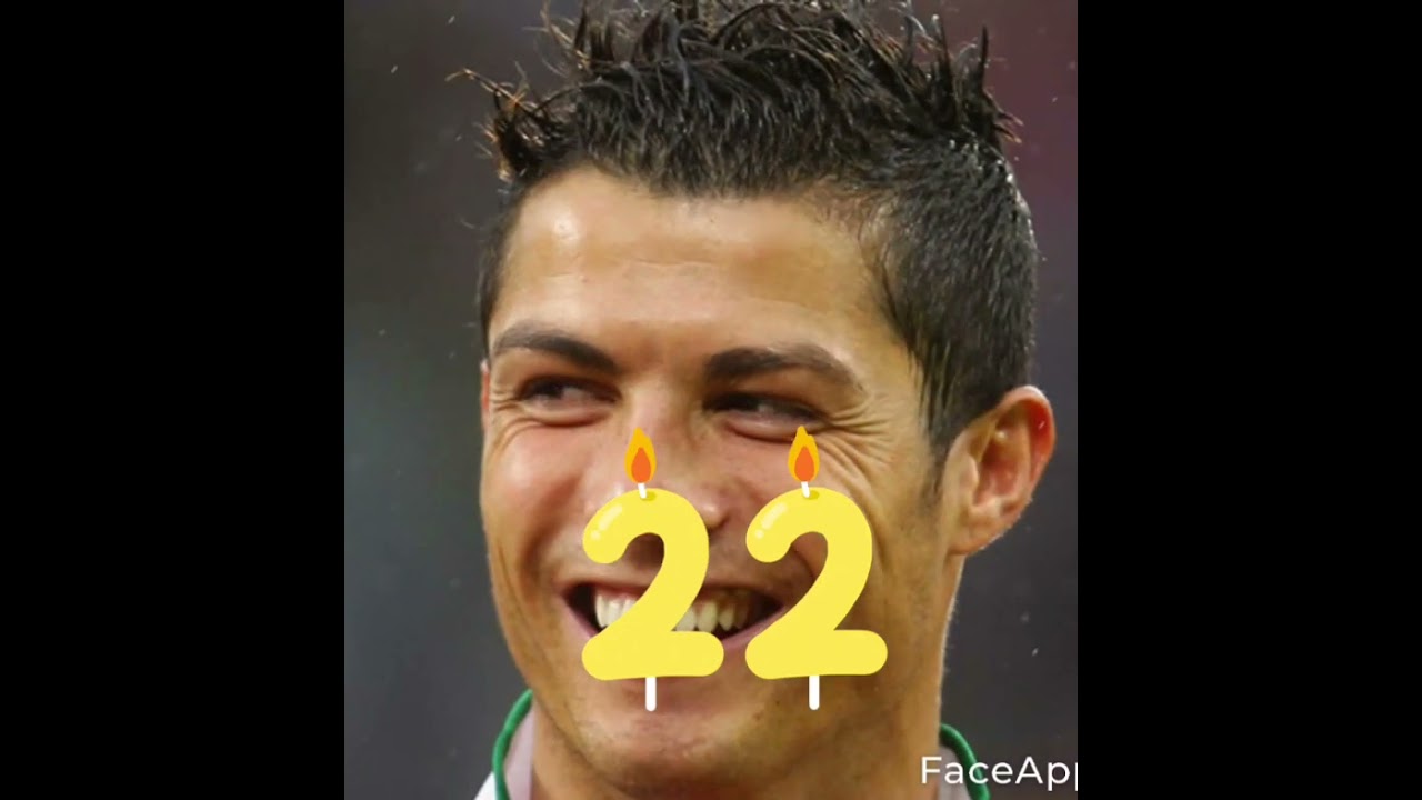 Cristiano Ronaldo Age Transformation from 1 to 38 Years Old