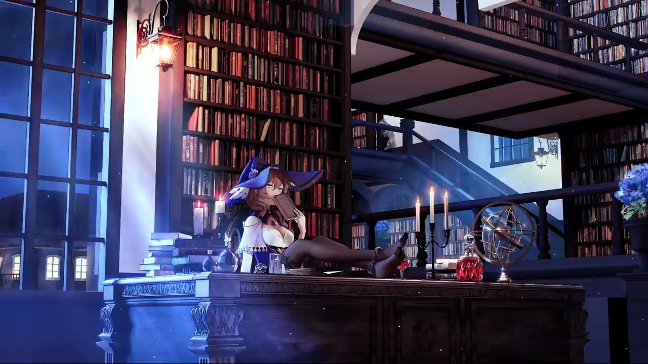 АСМР Ролевая игра 🌠 Genshin Impact 📖 Лиза хочет побыть с тобой наедине