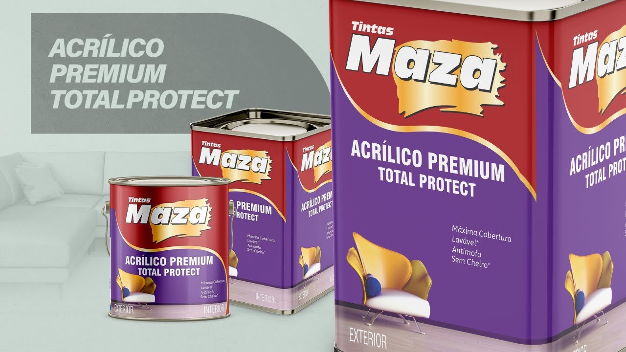 ACRÍLICO PREMIUM TOTAL PROTECT -  Tintas Maza
