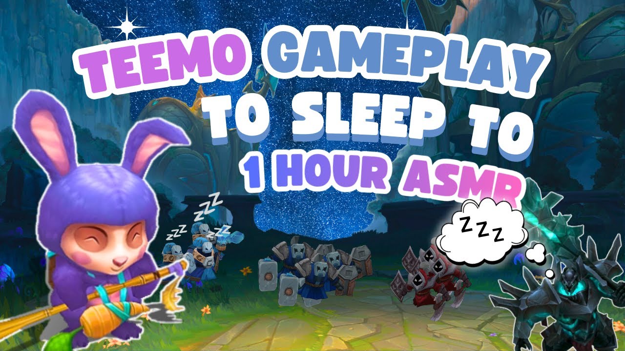 FALL ASLEEP To 1 Hour Of TEEMO TOP LANE vs MORDEKAISER | Season 16 Ranked Sounds | SleepyQueue
