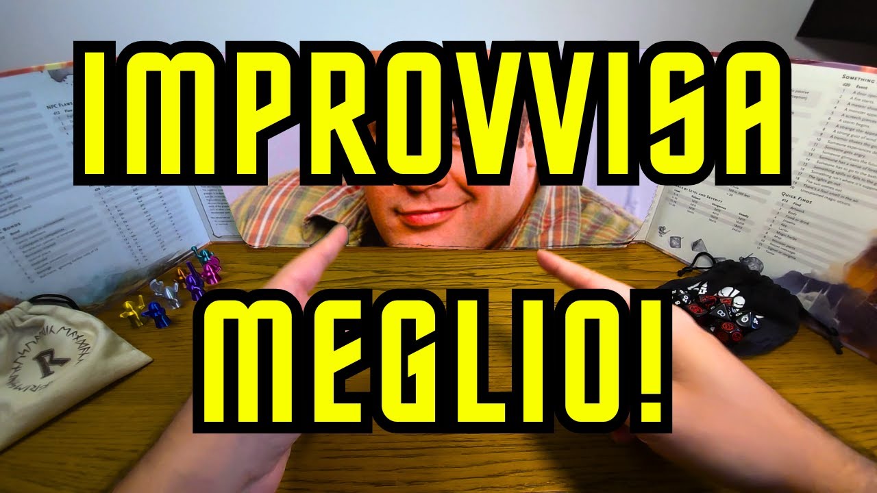 Improvvisare nei giochi di ruolo: l’arte del panico controllato