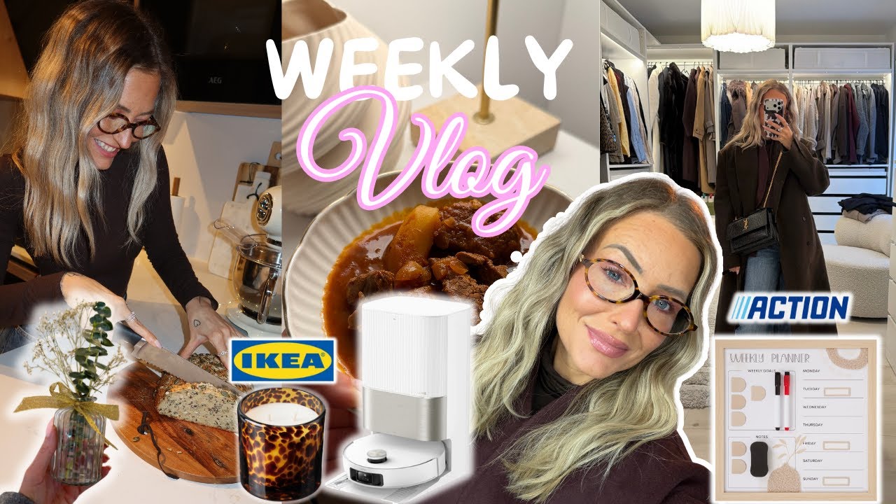 UNE SEMAINE SANS FILTRE !! ( + NOUVELLES RECETTES, NOUVELLES DÉCOS) | WEEKLY VLOG