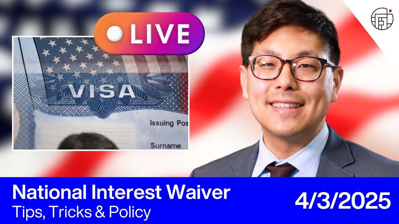 National Interest Waiver | Policy, Tips & Tricks (Full Live Stream)