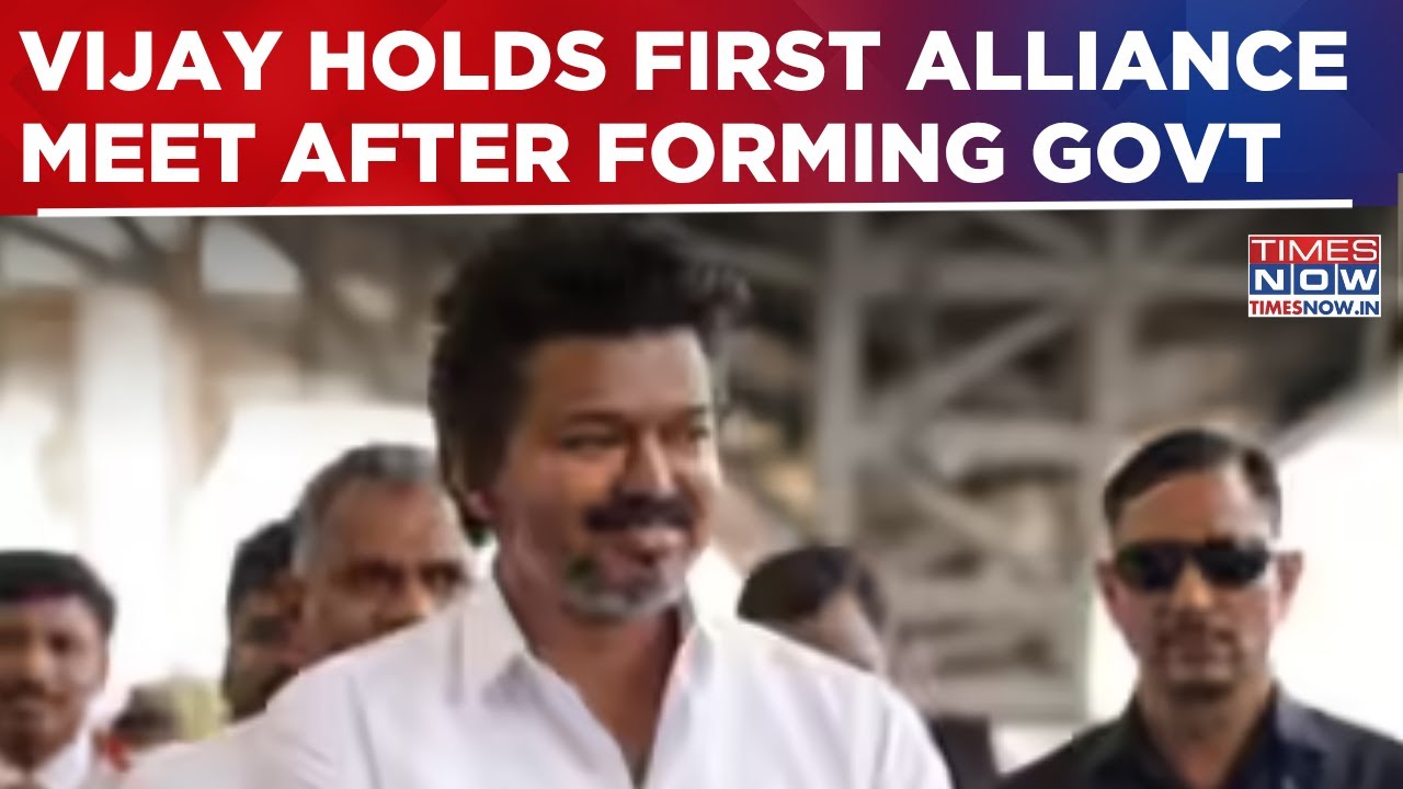 Vijay Holds Key Alliance Meet; Cong Netas Arrive, DMK Faces Setback As Partners Rally Behind TVK