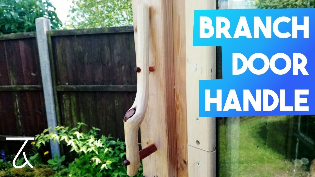Branch Door Handle [Woodworking Project] (Rustic)