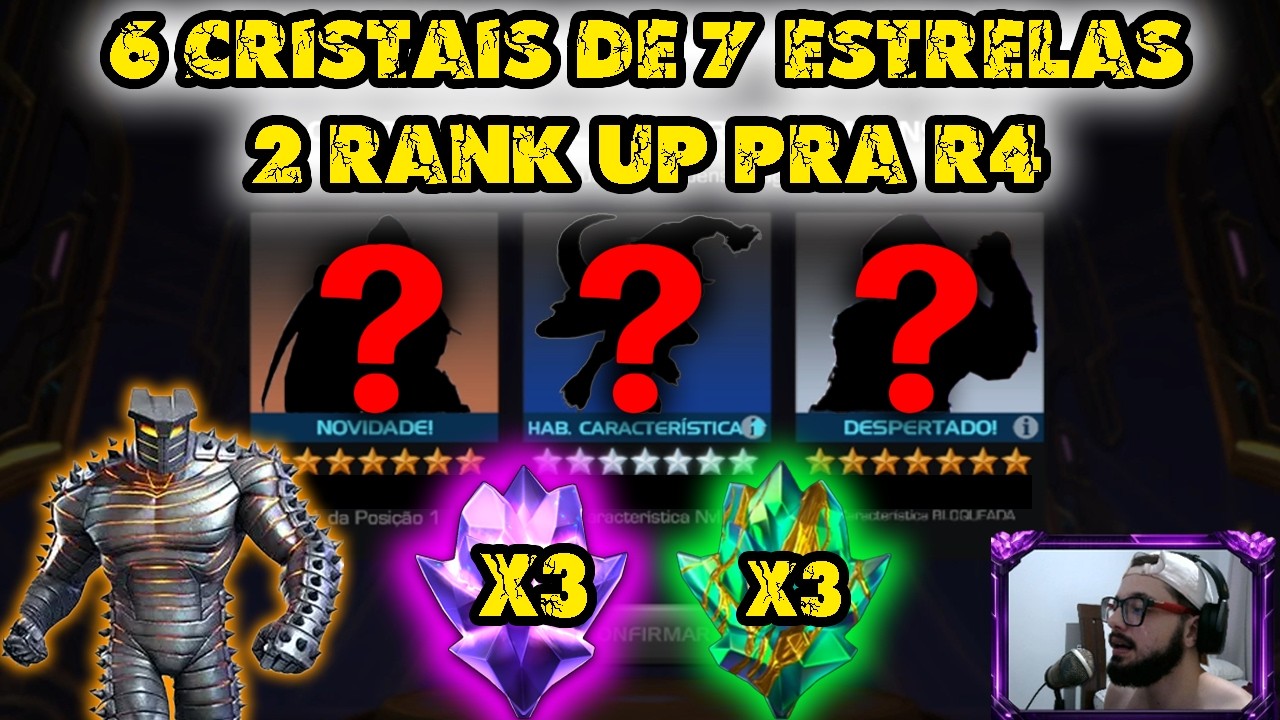 ABRI 6 CRISTAIS E SUBI 2 CAMPEÕES PRA R4, VALEU A PENA? - MARVEL TORNEIO DE CAMPEÕES