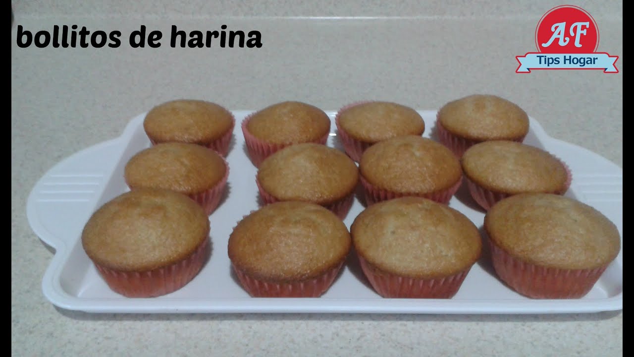 bollitos de harina facil y rapido