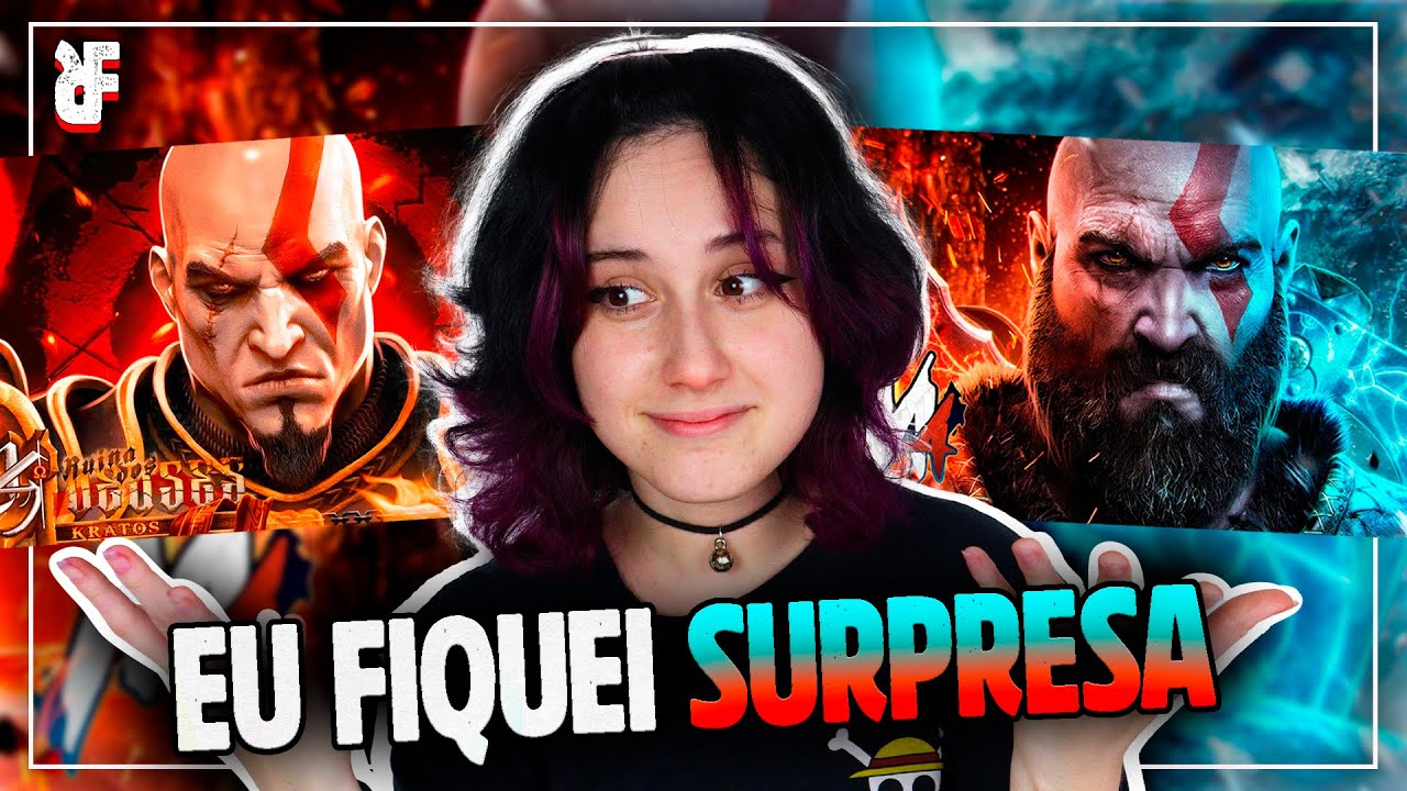 REACT 2 EM 1!!! REAGINDO a Kratos (God of War) - Ruína Dos Deuses & Ragnarok | M4rkim | FERU REACT