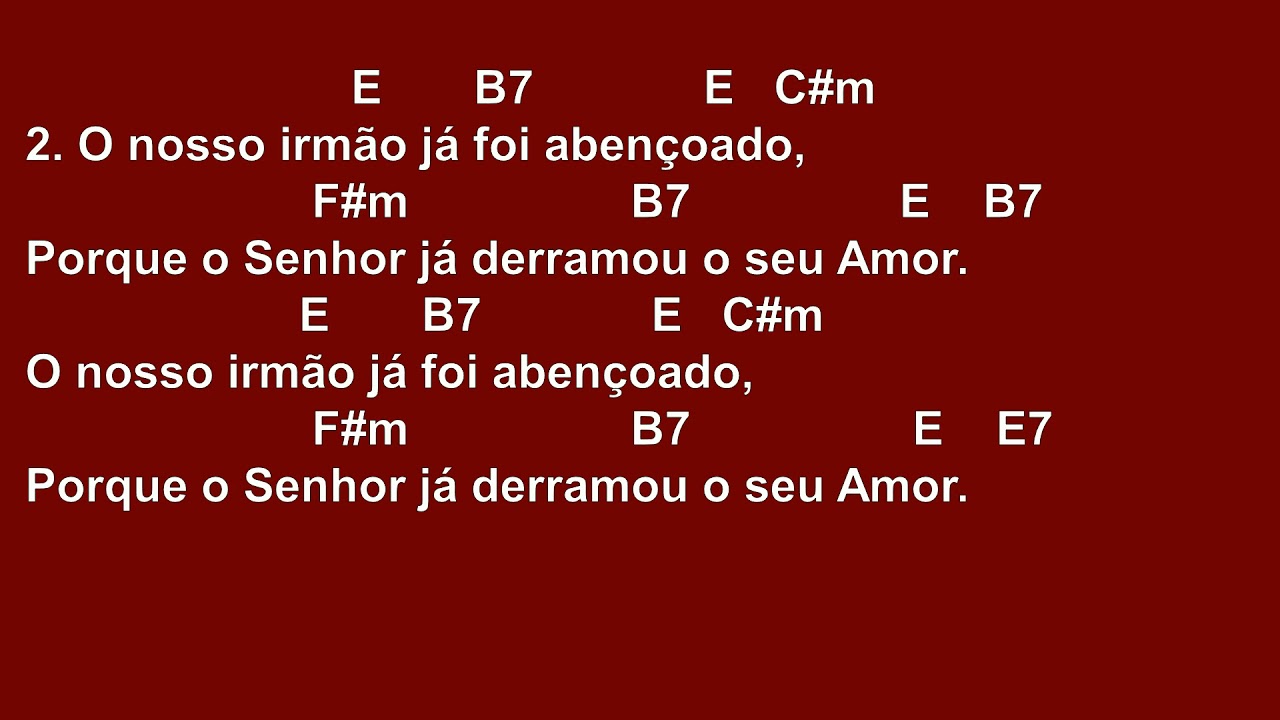 [ESPECIAIS] ABENÇOA NOS SENHOR