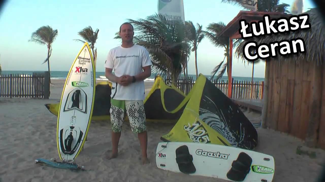 Łukasz "Książe" Ceran - Jak wykonać Raily - Nauka Kitesurfingu