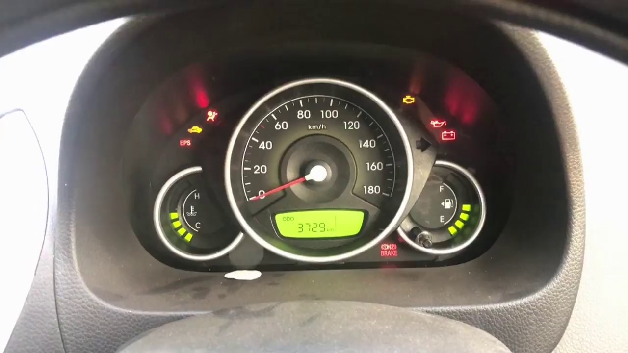2017 HUNDAI EON INSTRUMENT CLUSTER DETAILED REVIEW