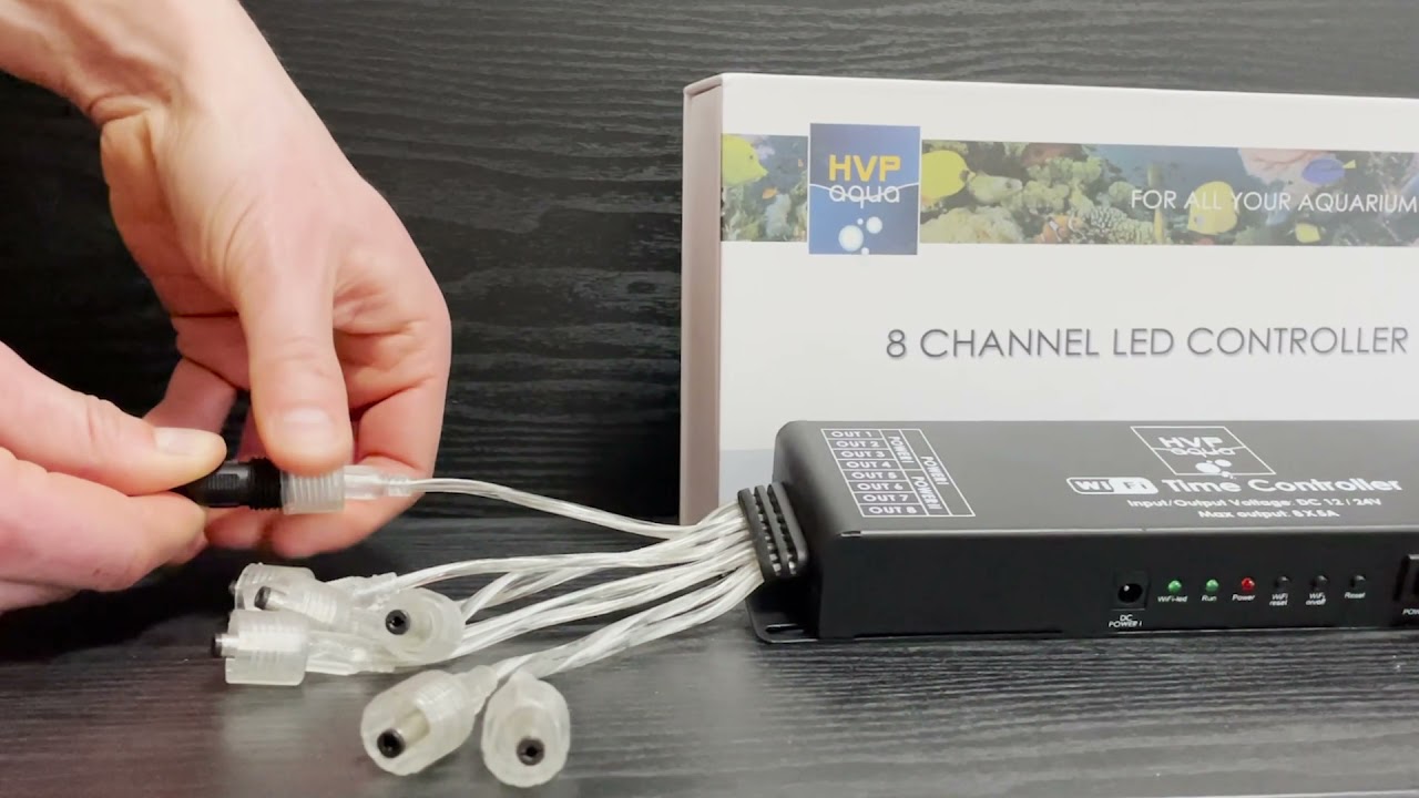 8 Kanal LED Beleuchtungscontroller (DEUTSCH)