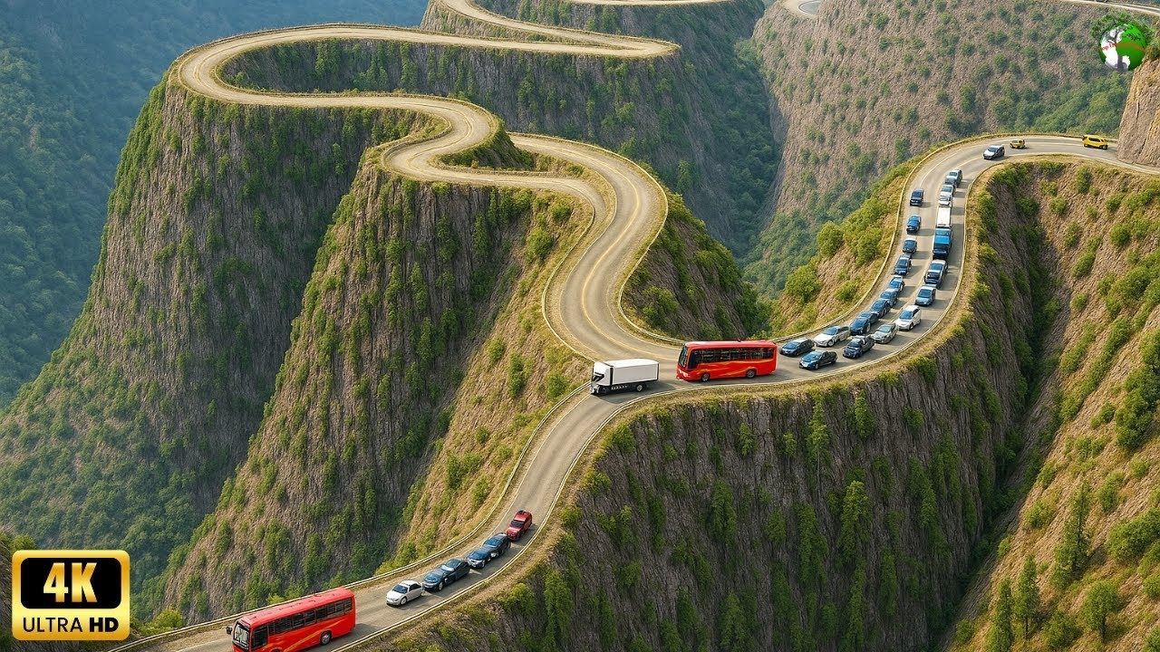 UNSEEN WONDERS | The Most Beautiful & Dangerous Roads | Travel Video 4K