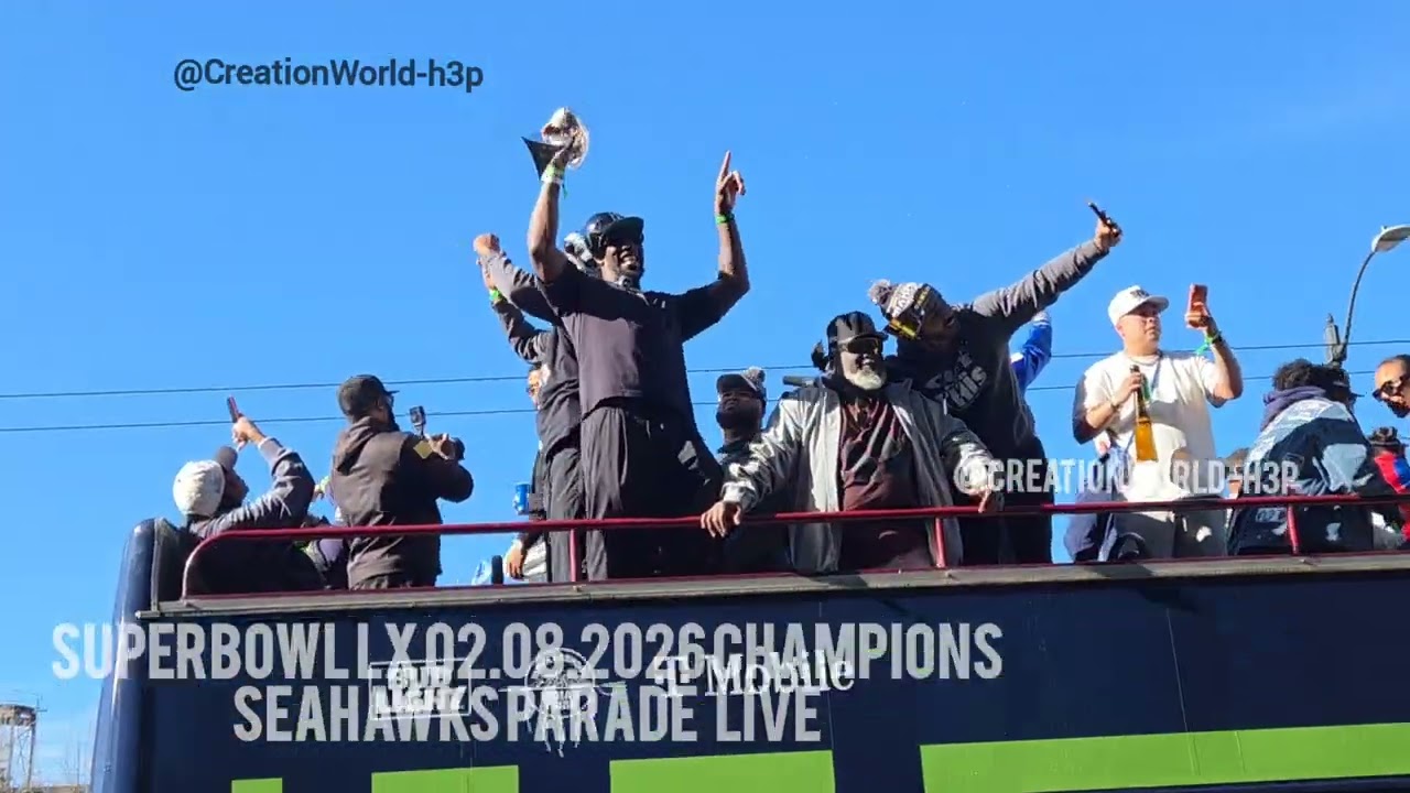 Seahawks Superbowl Champions LX Parade 2026