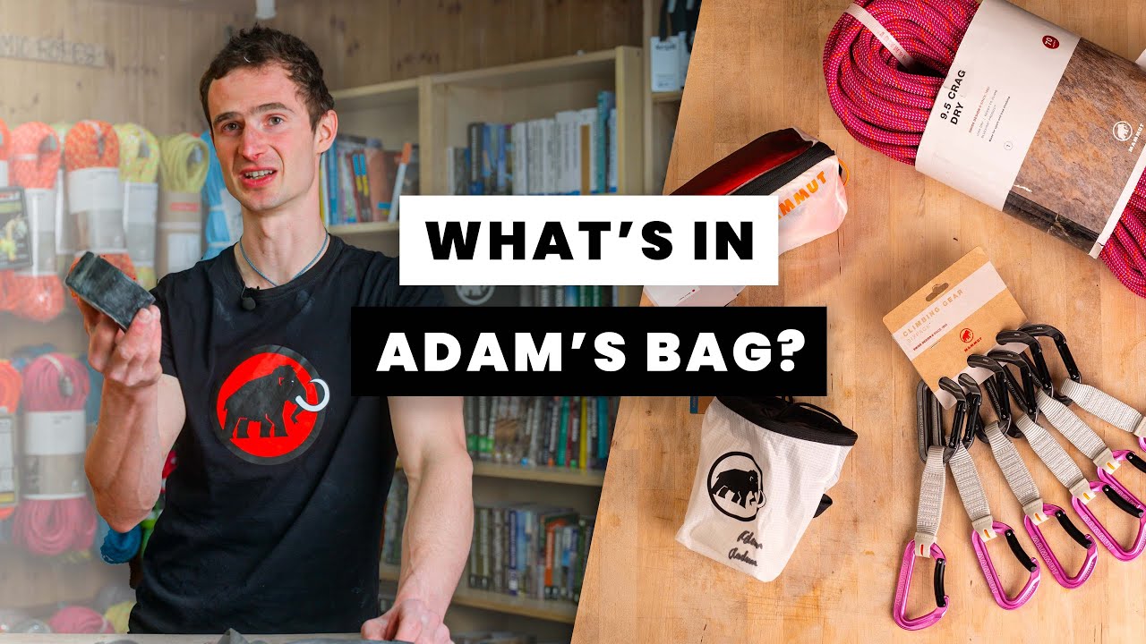 What the World's Greatest Climber Takes to the Crag?