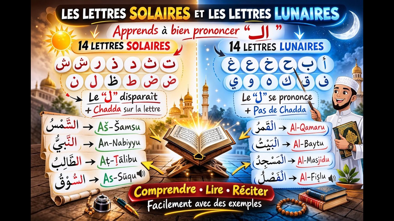 LEÇON 13 : Lettres Solaires et Lettres Lunaires (PARTIE 1/3)