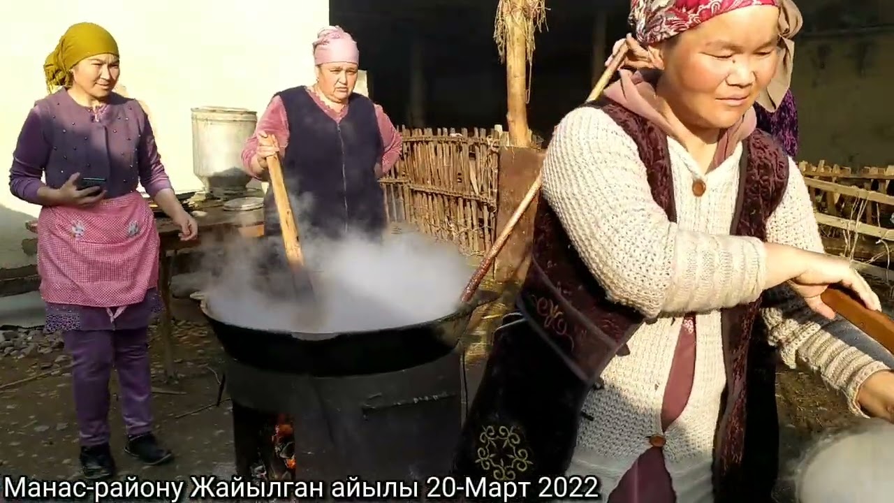 Жайылган айылында Ниязалиев Каны кочосундо Ноорузга даярдык