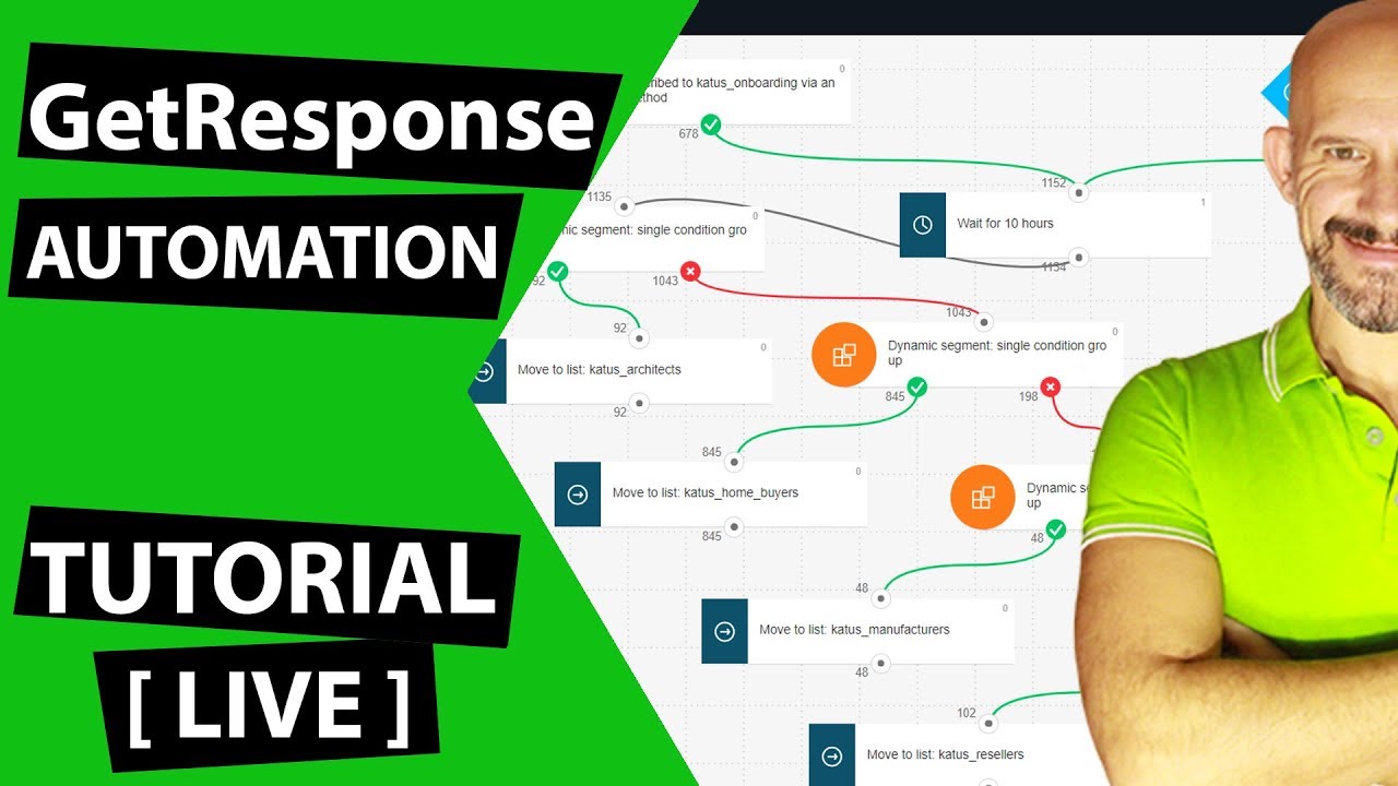 GetResponse Automation Tutorial - LIVE Example