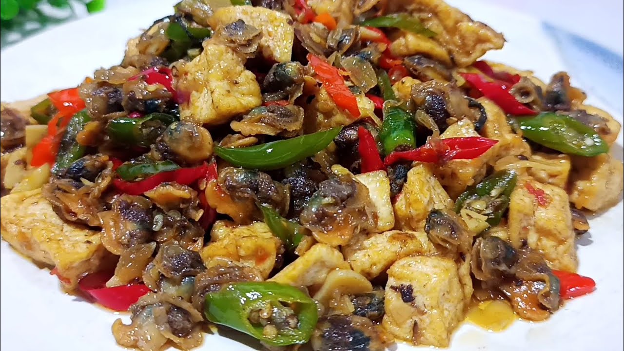 TUMIS KERANG DAN TAHU , TERNYATA ENAK BANGET // SIAP SIAP NAMBAH NASI