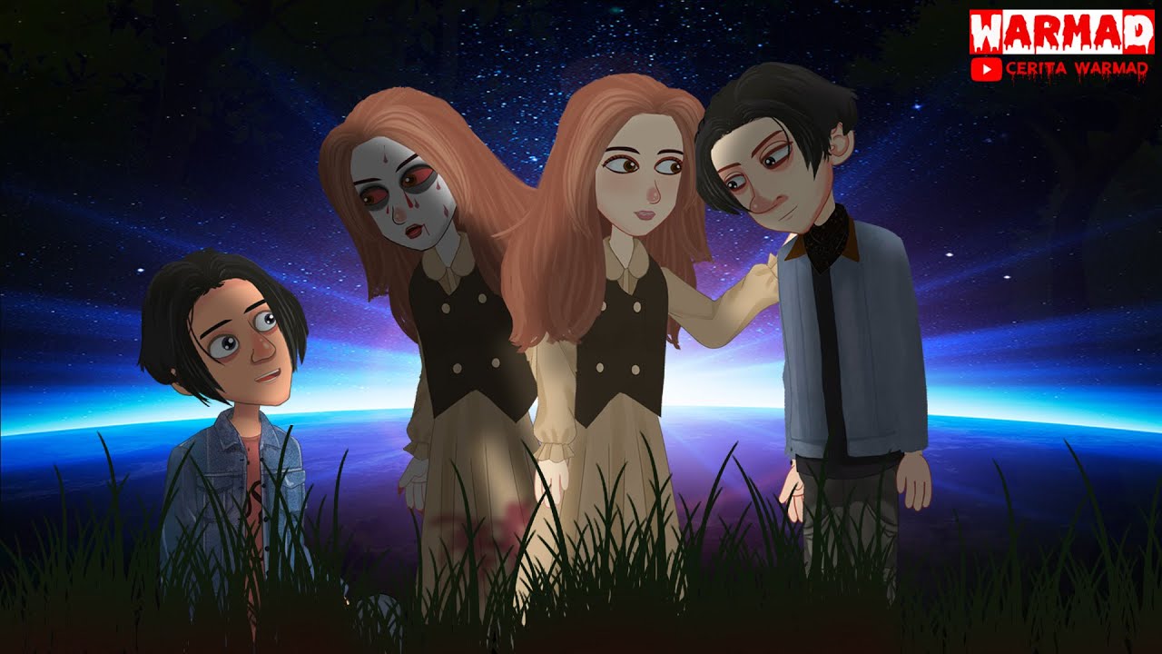CINTA 2DUNIA MOVIE ¶|| Cerita Misteri | Animasi Horor