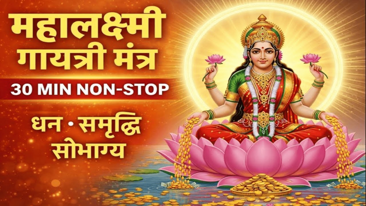 🌸 ॐ श्री महालक्ष्म्यै च विद्महे... | महालक्ष्मी मंत्र | धन-समृद्धि और खुशहाली के लिए 🪔